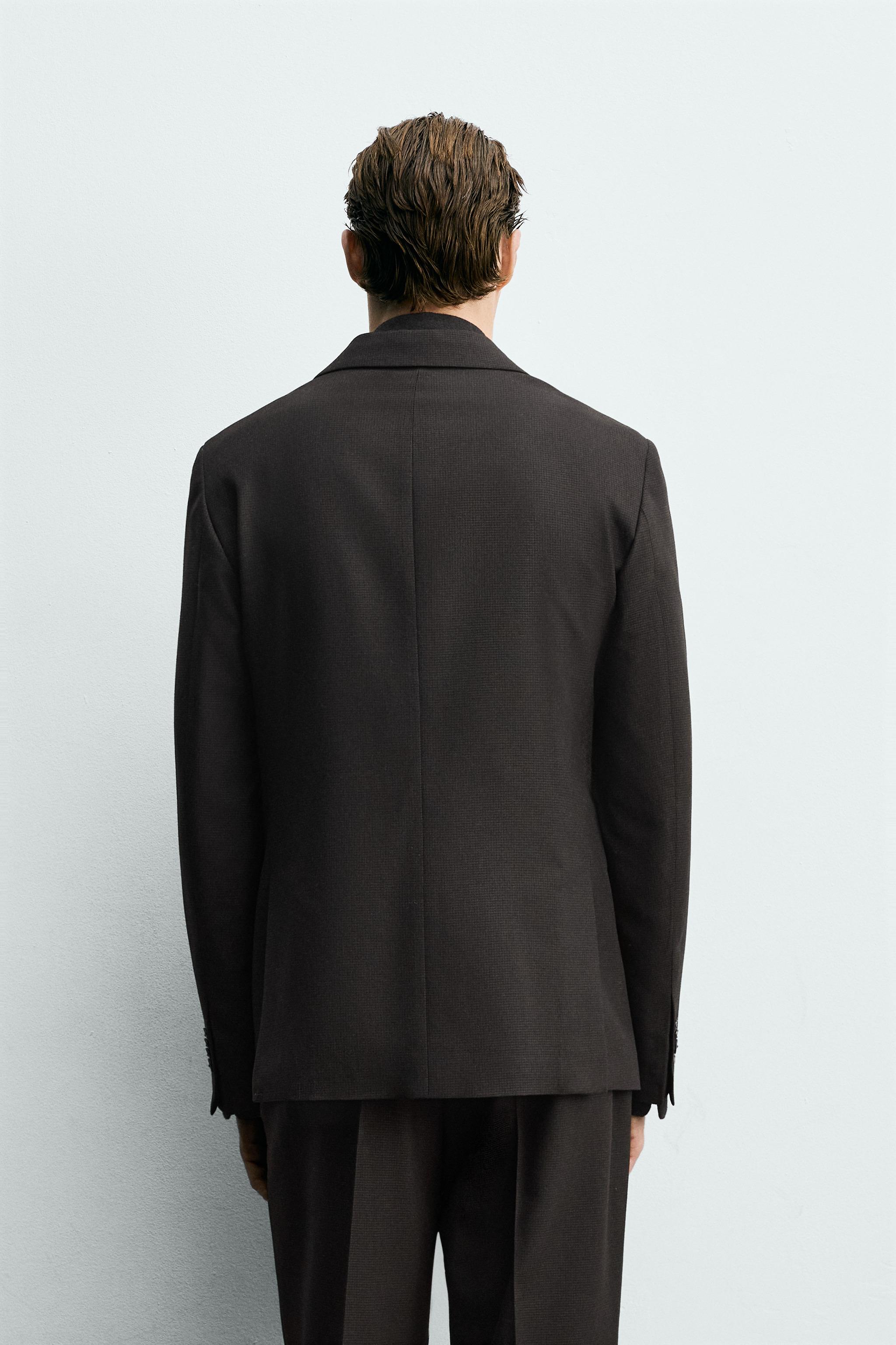 HOUNDSTOOTH SUIT JACKET